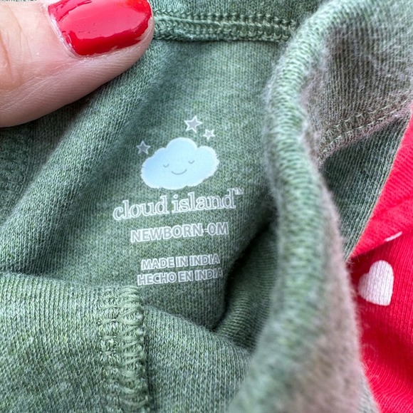 Carters Girls Baby Clothes Bundle 0-3 Months Onsie Dress Leggings Hat - Picture 8 of 11